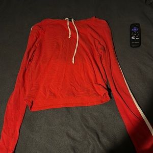 Red Heart & Hips Semi-Cropped T-shirt